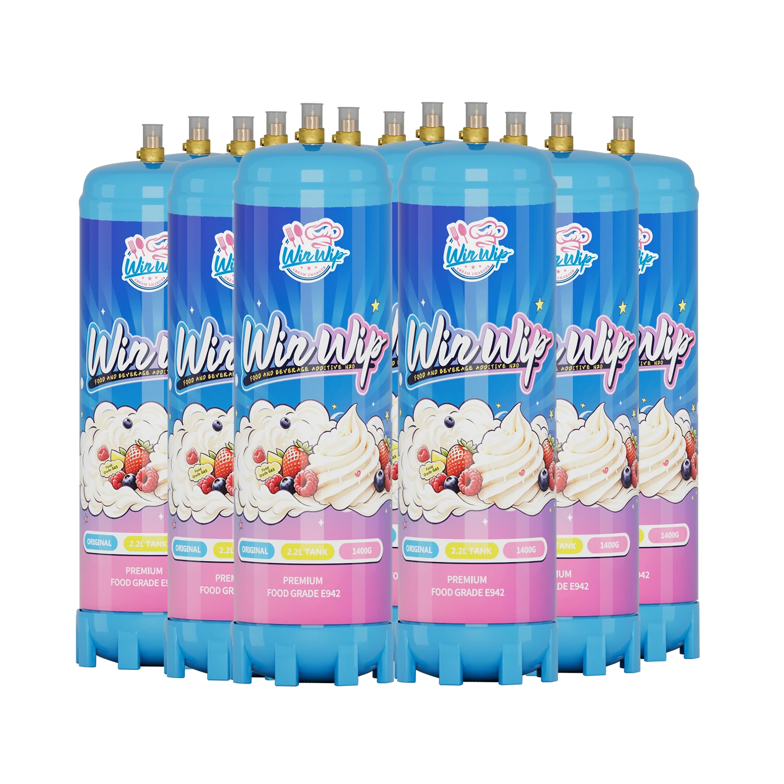 2.2L/1400g Tanks