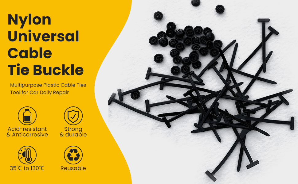 Nylon Universal Cable Tie Buckle