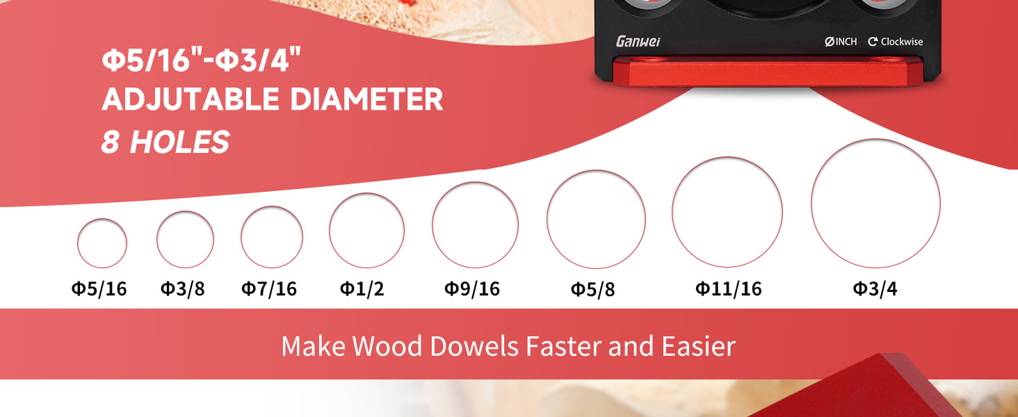 Dowel Maker Jig Kit