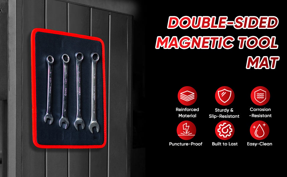 Flexible Magnetic Tool Mat