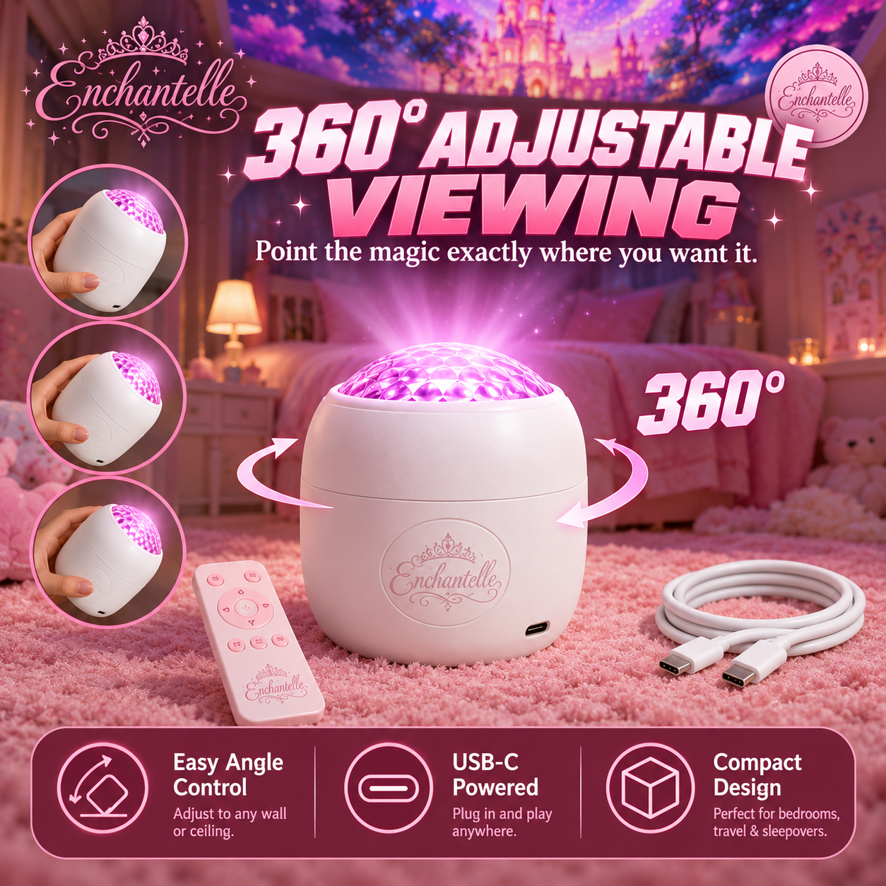 ✨ Magical Room Projector