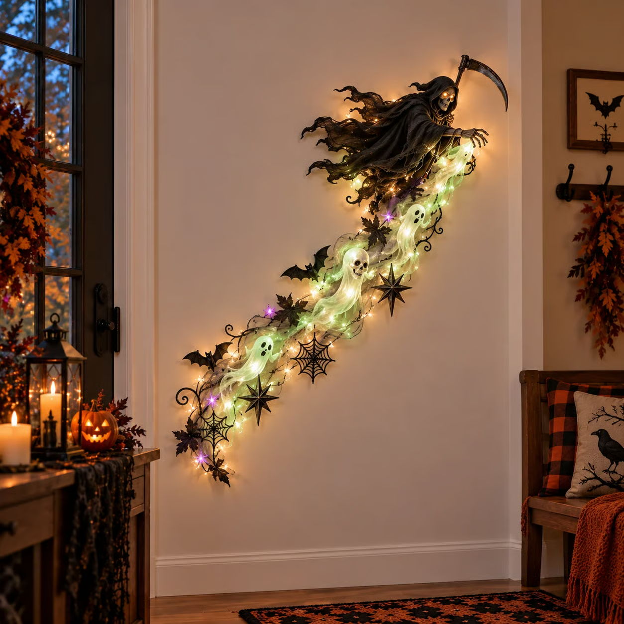 🔥🎃 Halloween Magic Trail Wall Light Collection