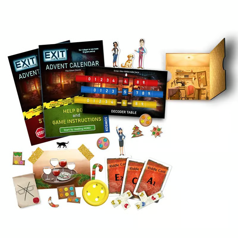 🔎🎄Escape the Workshop! Advent Calendar – 🗝️ ✨ 24 Days of Puzzle Adventure & Fun