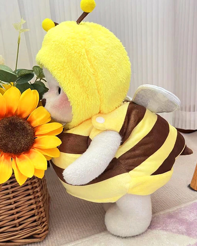 Happy Little Honey Bee Bear | Handmade Jointed Teddy Bear Gift