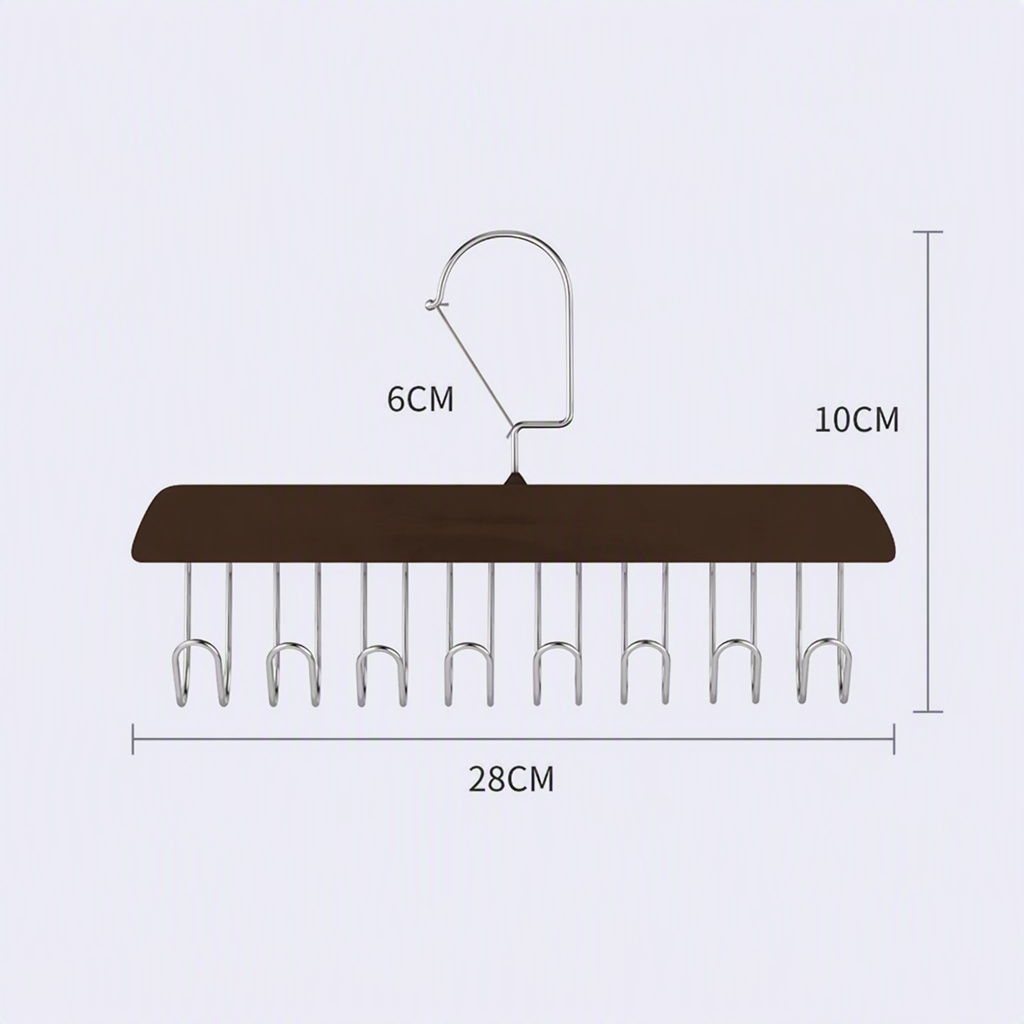 Anti Slip Multi Hook Coat Rack