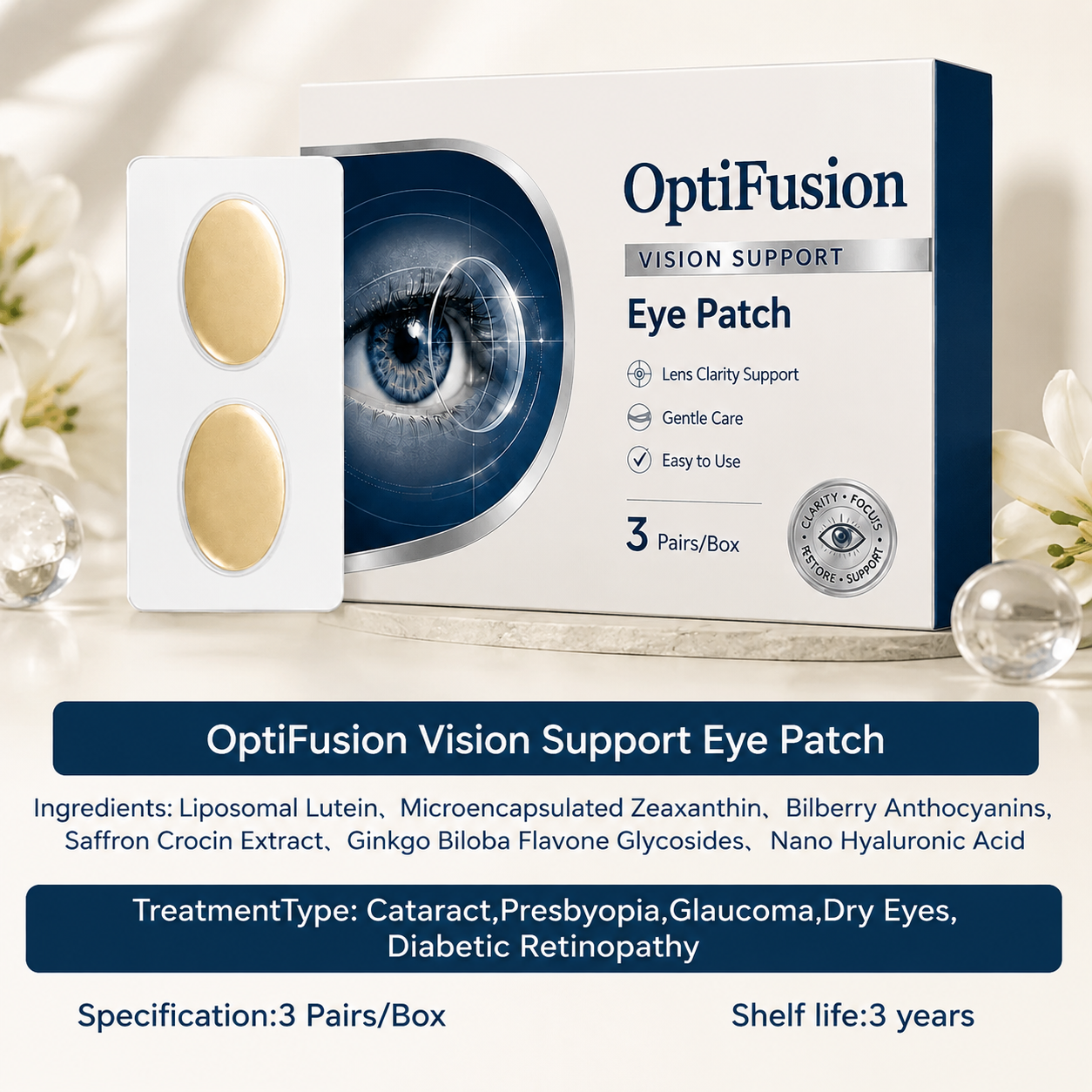 OptiFusion Vision Support Eye Patch