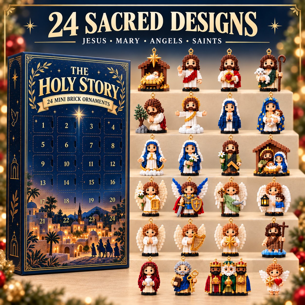 24 faith inspired mini brick designs