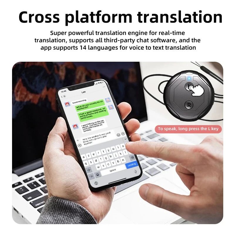 🔥LAST DAY 50% OFF 🌎 K18 AI Smart Translator 2026– Break Language Barriers & Connect With the World