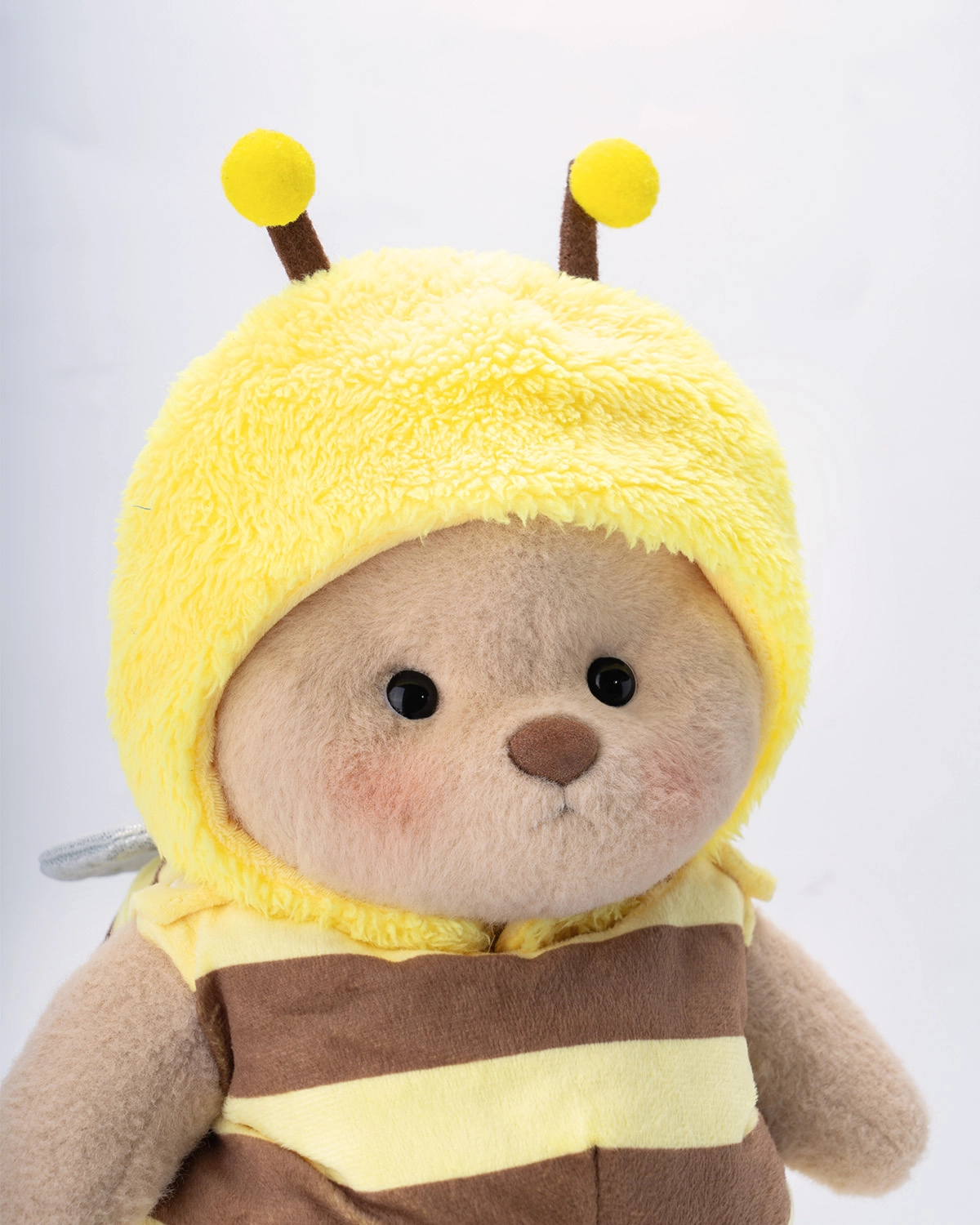 Happy Little Honey Bee Bear | Handmade Jointed Teddy Bear Gift