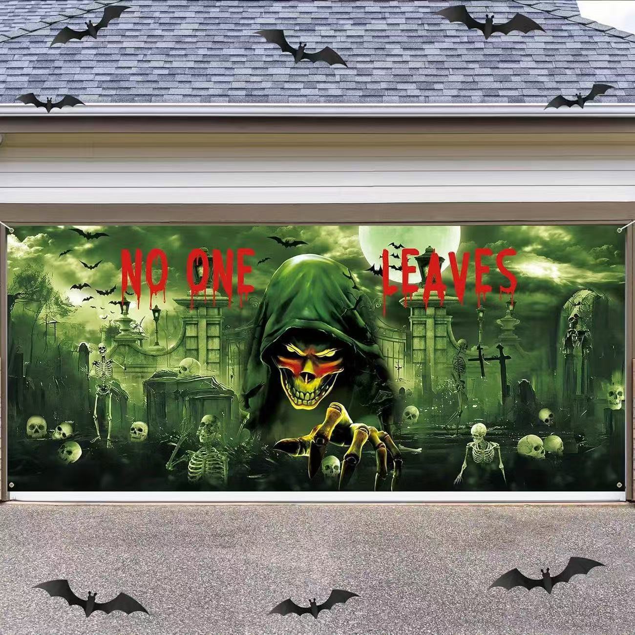 (Limited Edition) | Halloween Garage Door Cover