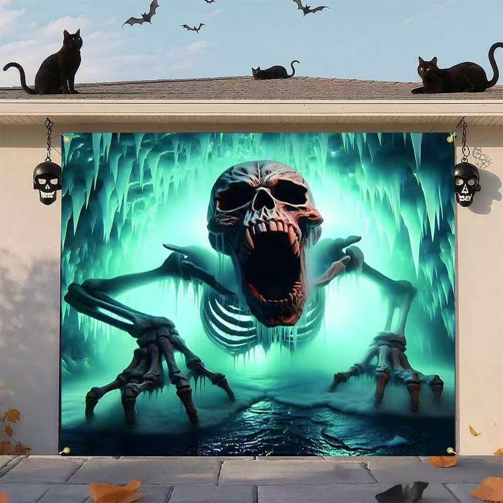 (Limited Edition) | Halloween Garage Door Cover