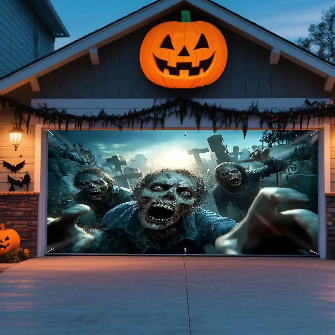 (Limited Edition) | Halloween Garage Door Cover