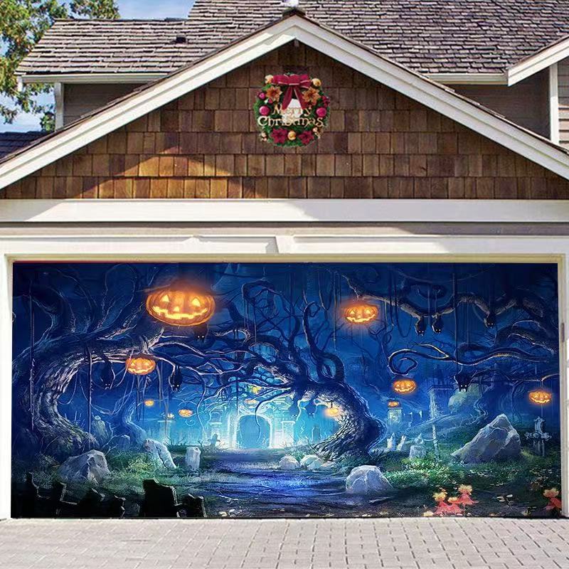(Limited Edition) | Halloween Garage Door Cover