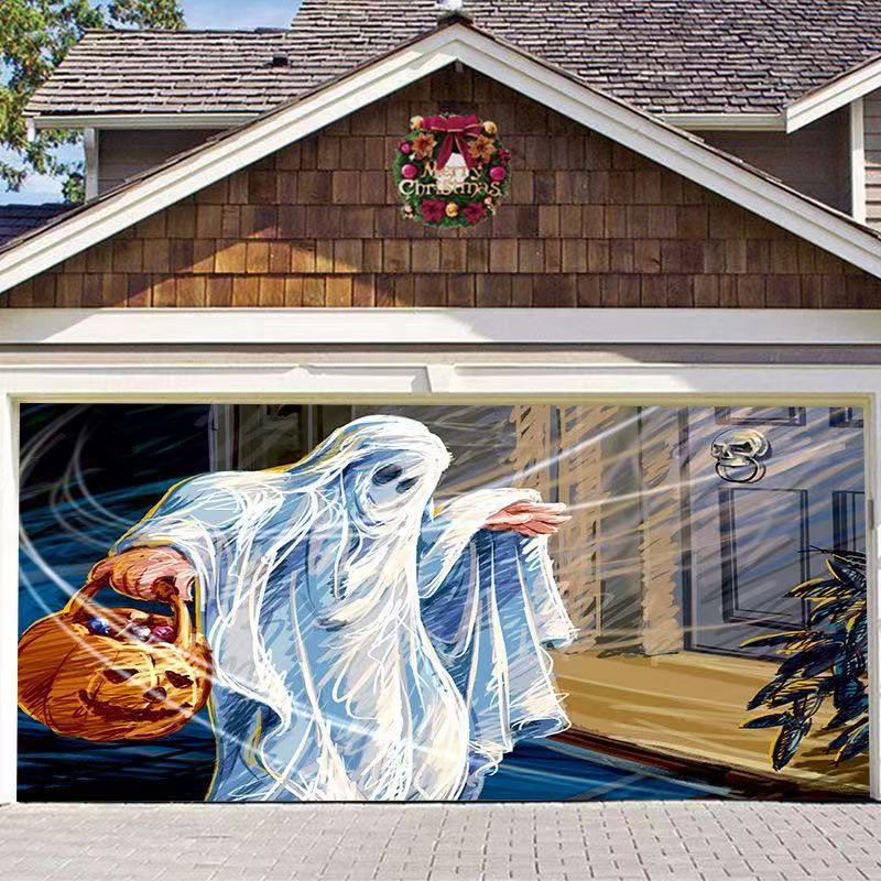 (Limited Edition) | Halloween Garage Door Cover