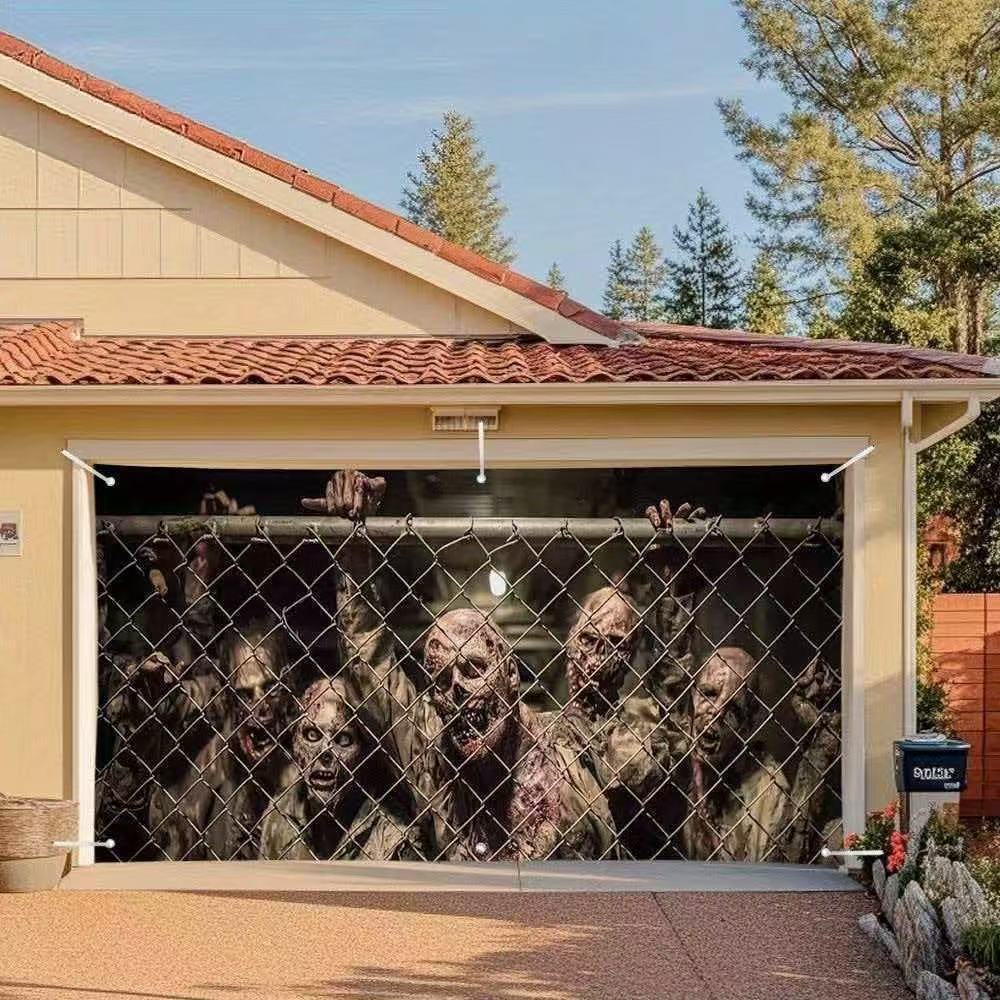 (Limited Edition) | Halloween Garage Door Cover