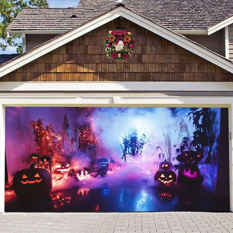 (Limited Edition) | Halloween Garage Door Cover