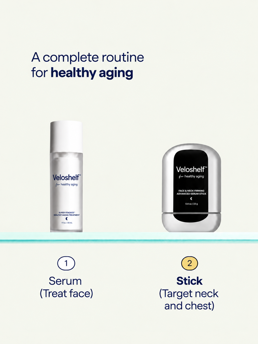 Veloshelf™ Retinal Face & Neck Firming Serum Stick 🌙✨