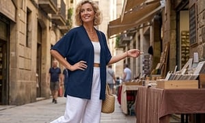 Summer layer colour look 4