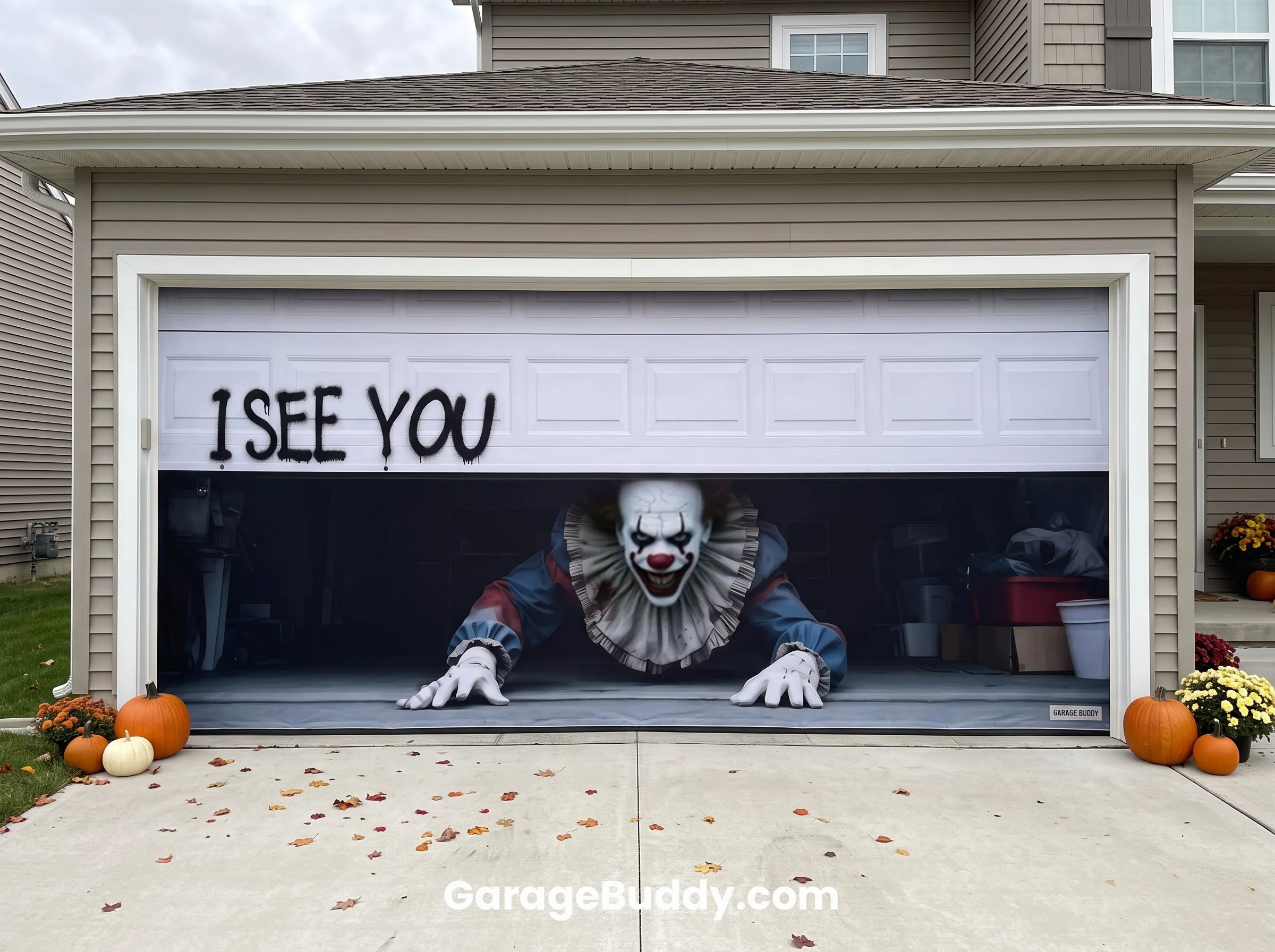(Limited Edition) | Halloween Garage Door Cover