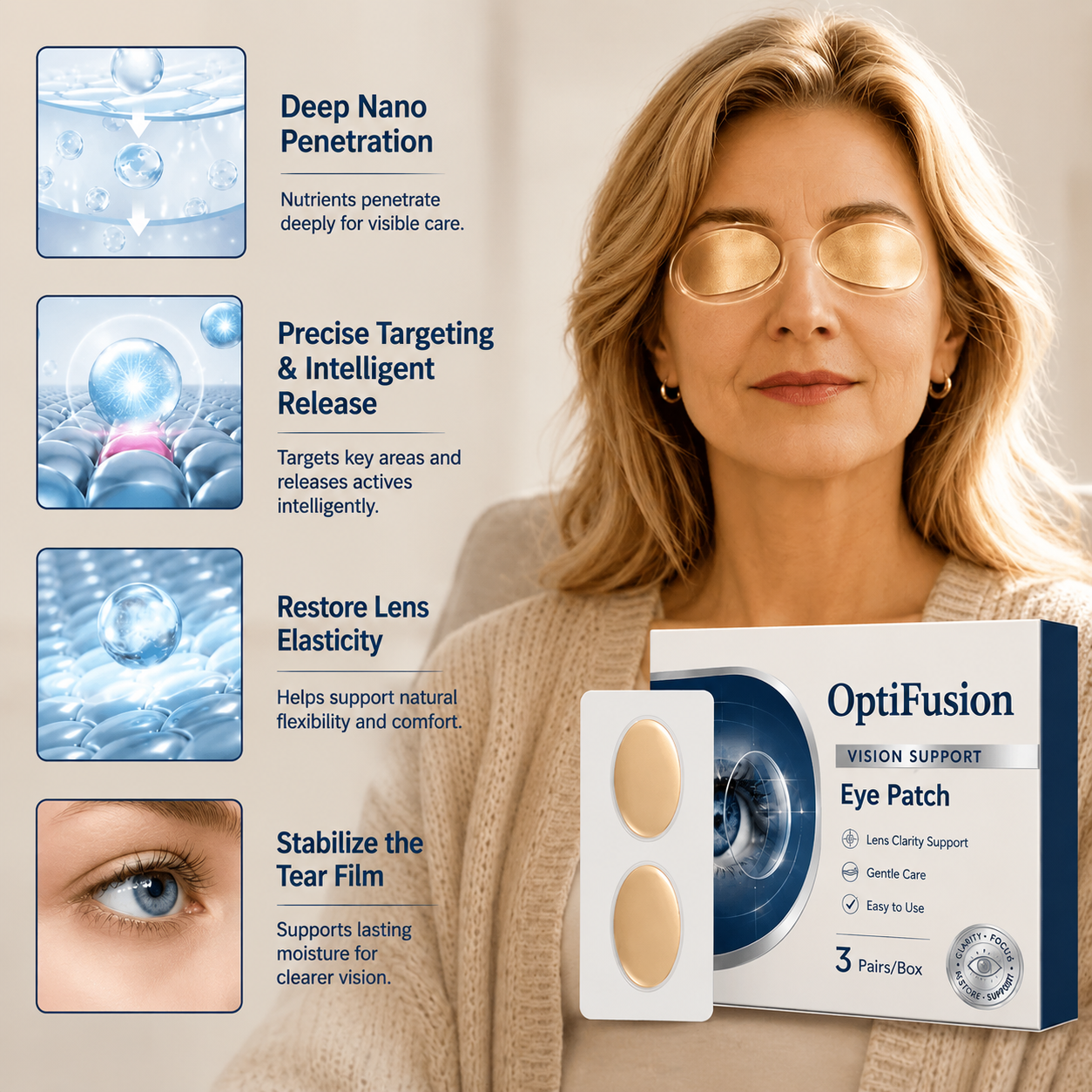 OptiFusion Vision Support Eye Patch