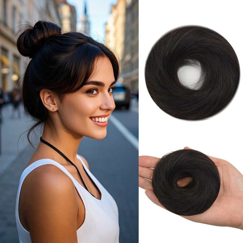 🏆 Last Day Special Price $17.99 ! 🔥✨ Create a Chic Messy Bun in Seconds 💖