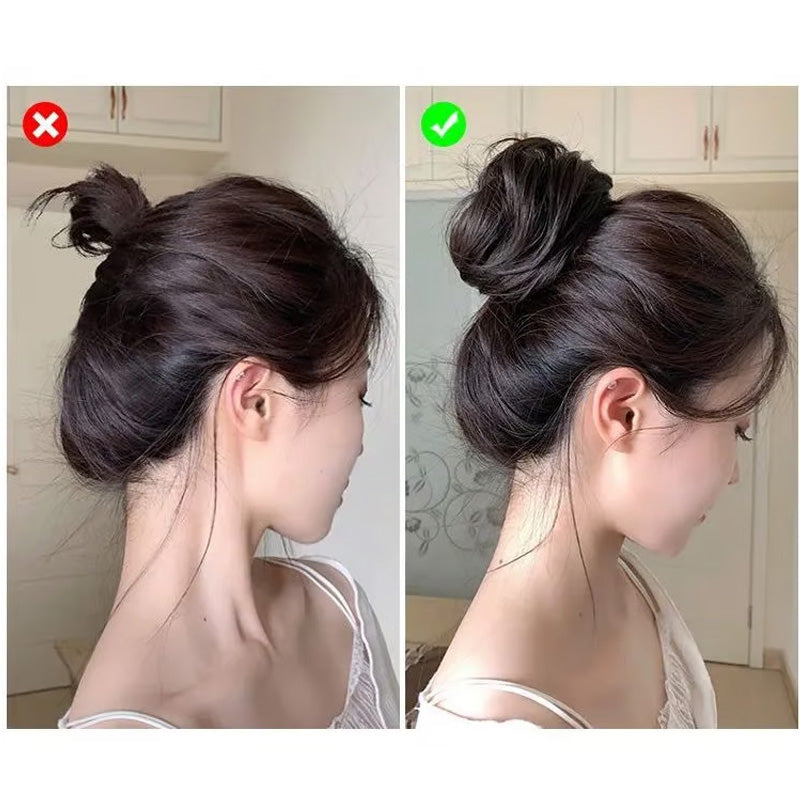 🏆 Last Day Special Price $17.99 ! 🔥✨ Create a Chic Messy Bun in Seconds 💖