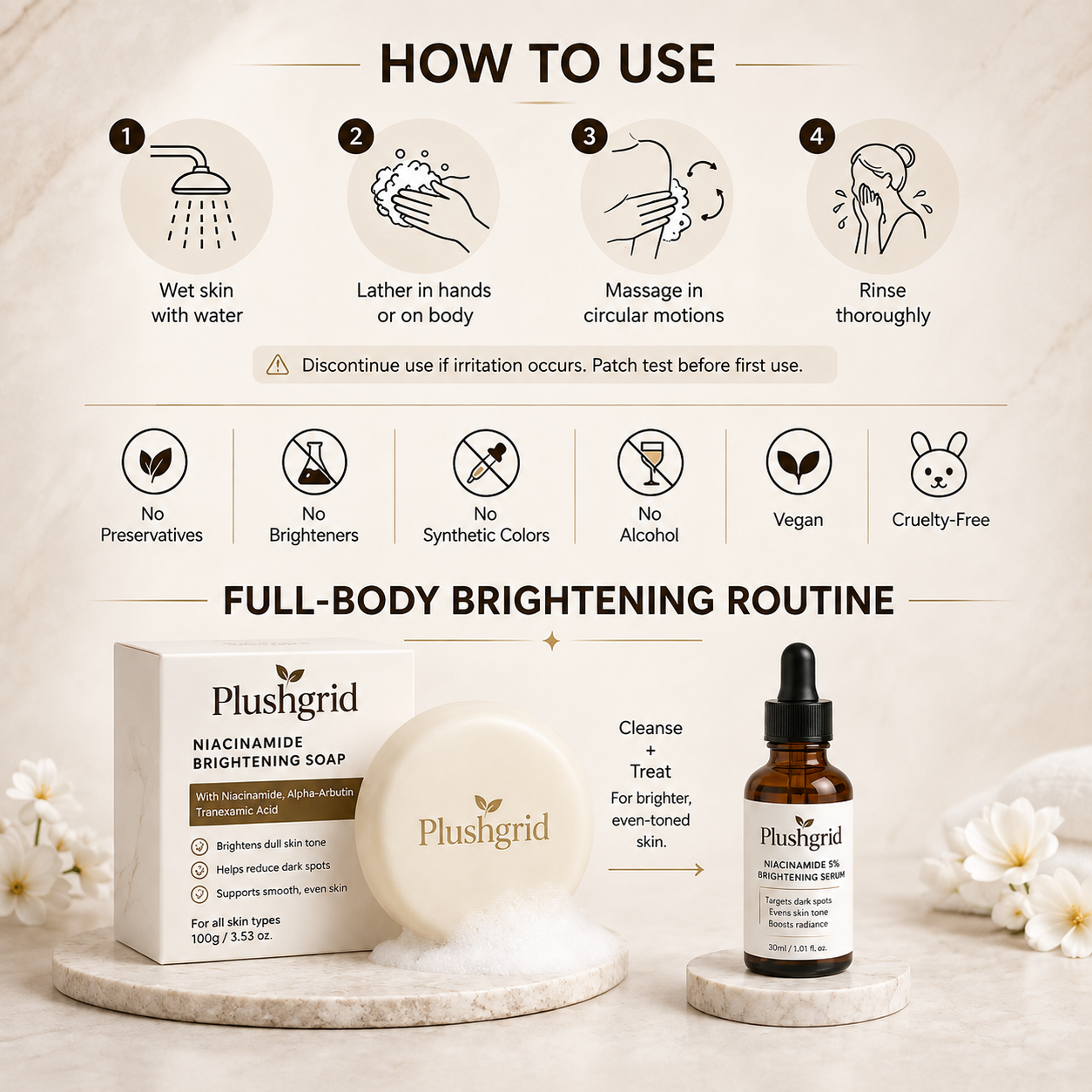 ⚡New Niacinamide Skin Soap – Brightens, Fades Spots & Freckles
