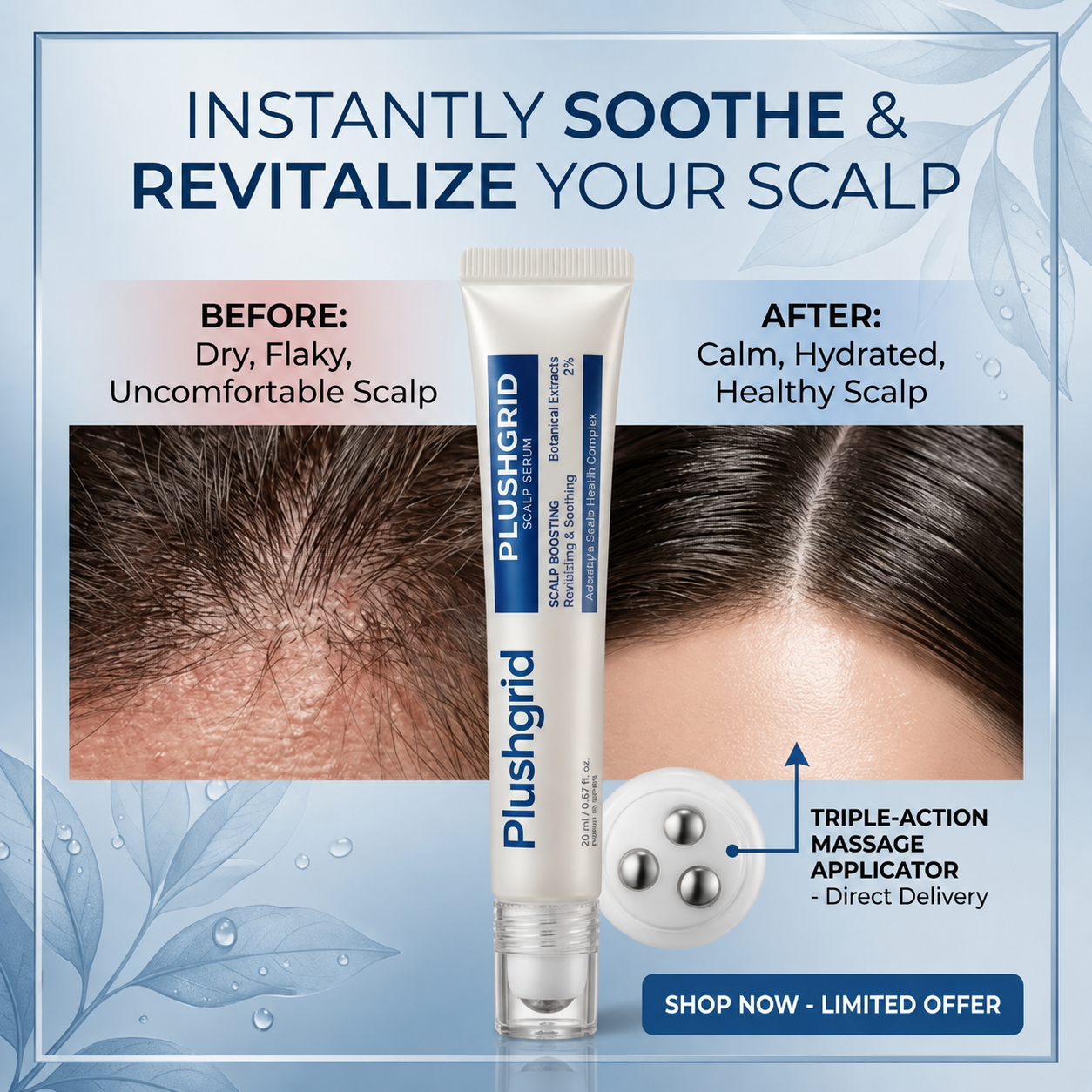 Deoxyribose Scalp Serum