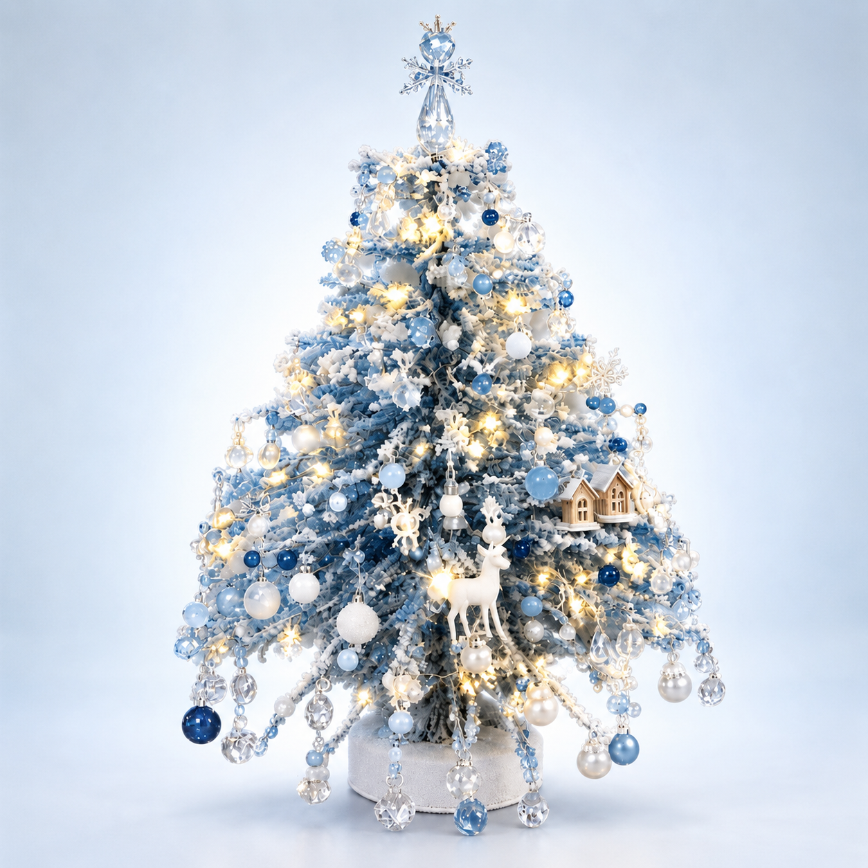 DIY Beaded Christmas Tree Ornament Craft Kit