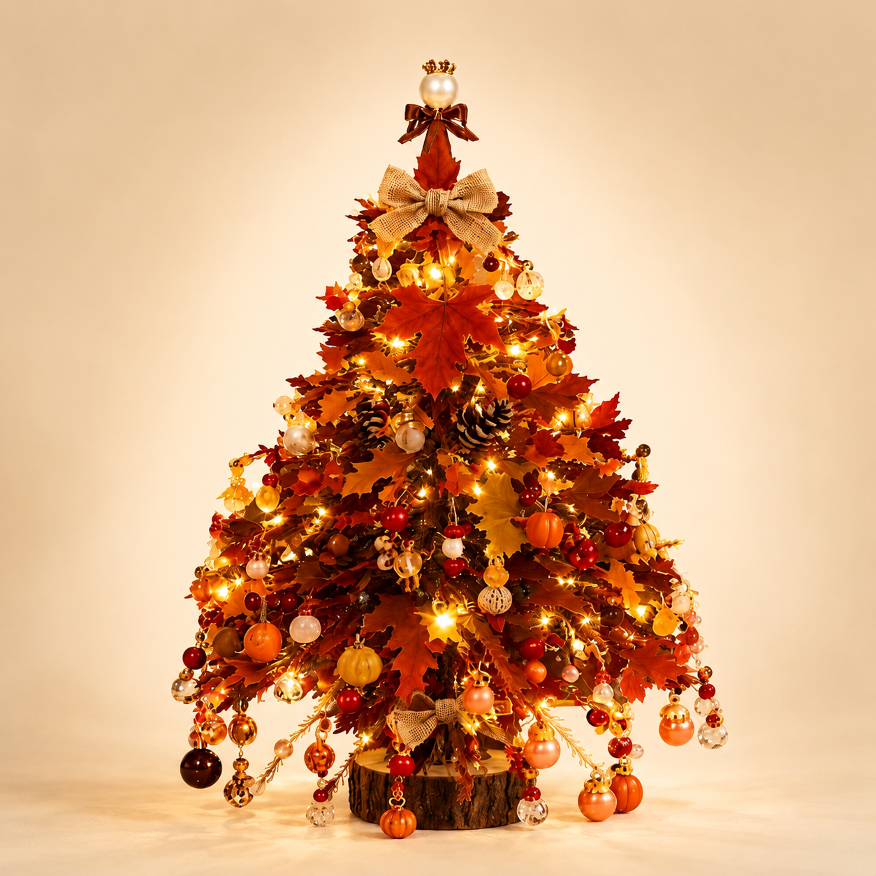 DIY Beaded Christmas Tree Ornament Craft Kit