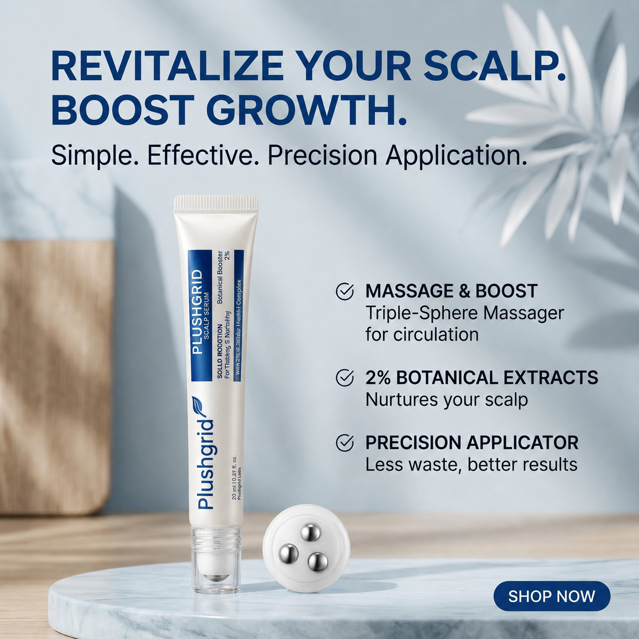 Deoxyribose Scalp Serum