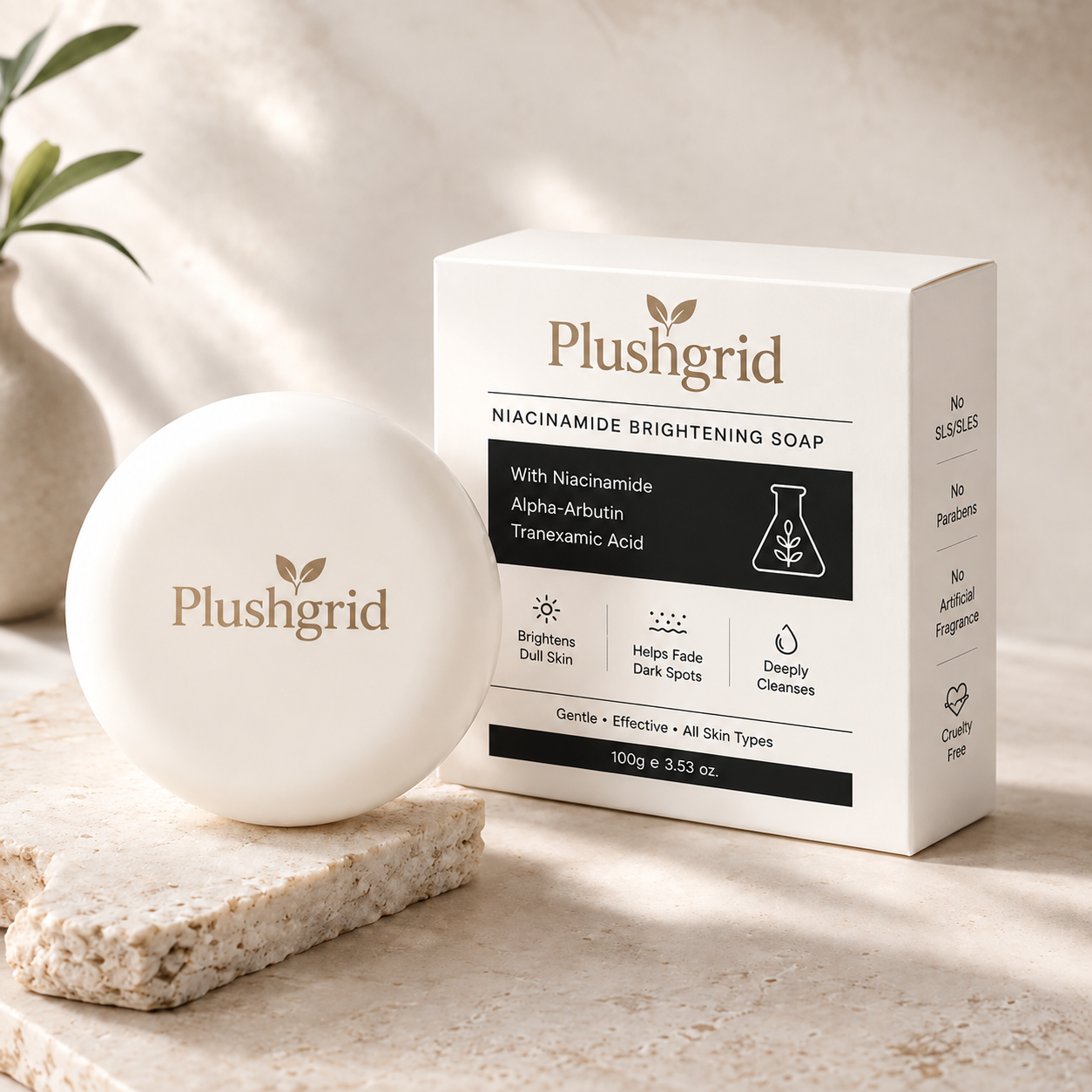 ⚡New Niacinamide Skin Soap – Brightens, Fades Spots & Freckles