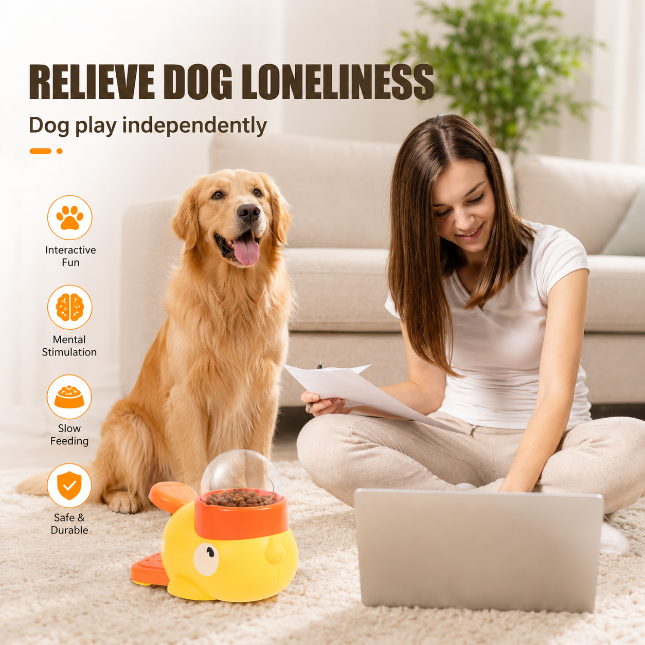 🐶 Does Your Dog Eat Too Fast? Try This Slow Feeder 🧩