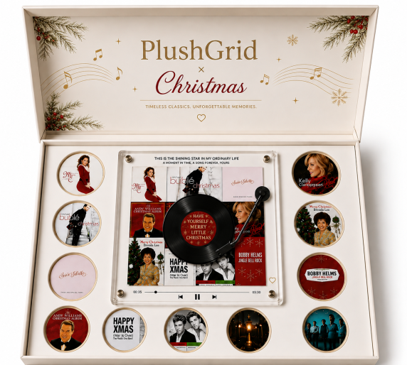 PlushGrid Christmas music gift set