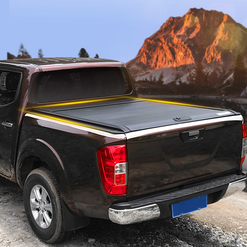 Multi-Function Aluminum Alloy Retractable Roller Shutter Tonneau Cover for Pickup Trucks