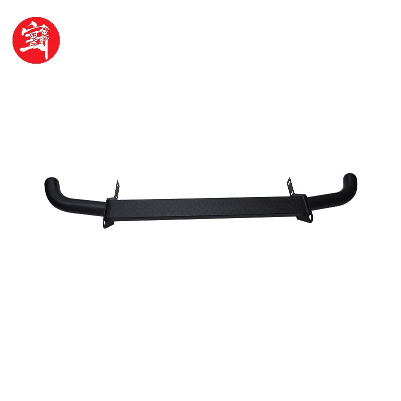 Heavy Duty Pickup A6 Rear Bumper with Towing Hitch and Anti-Slip Step for Off-Road Trucks