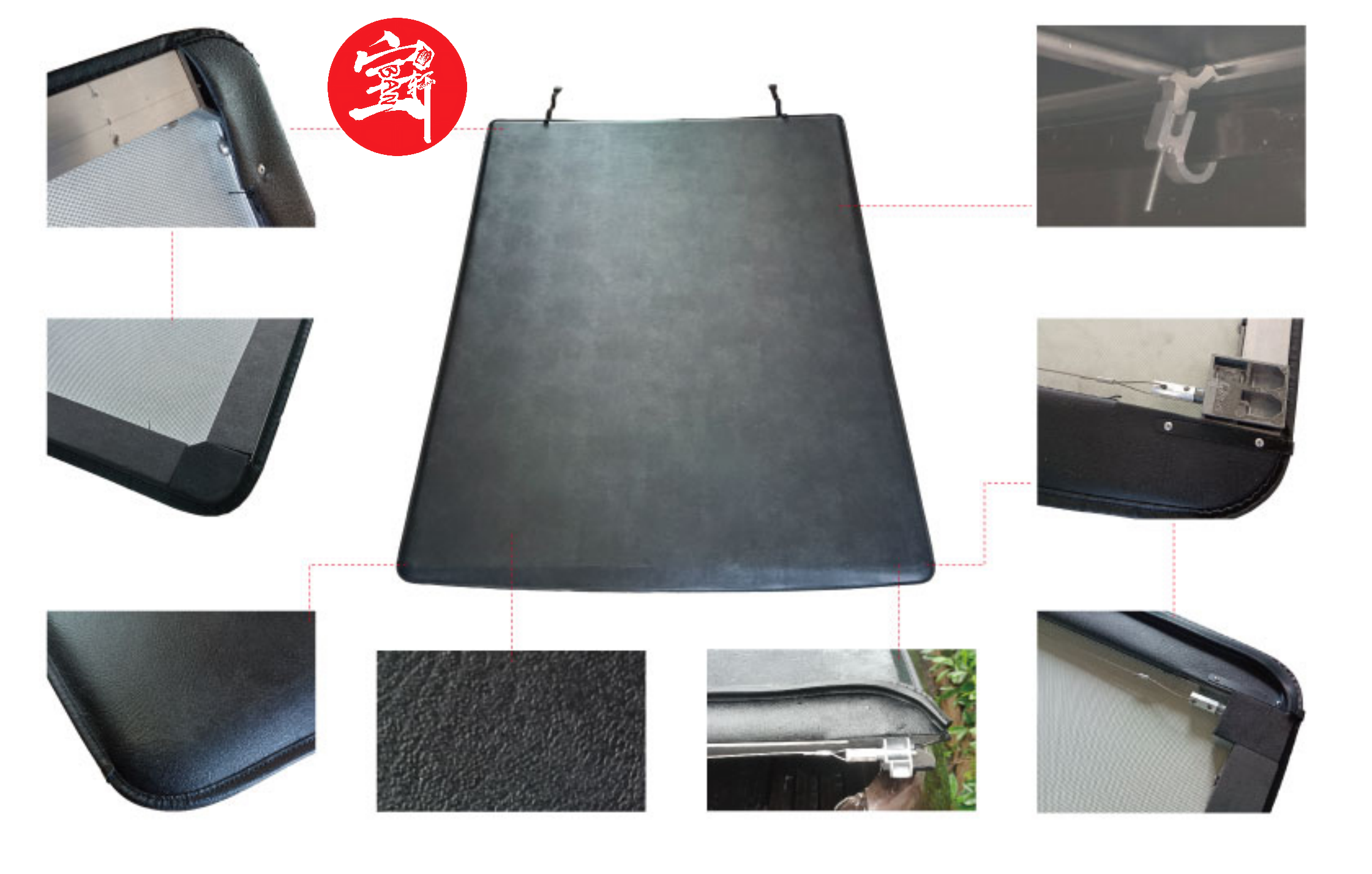 All-Weather Aluminum Roller Shutter Cover Keeps Tools and Equipment Completely Dry