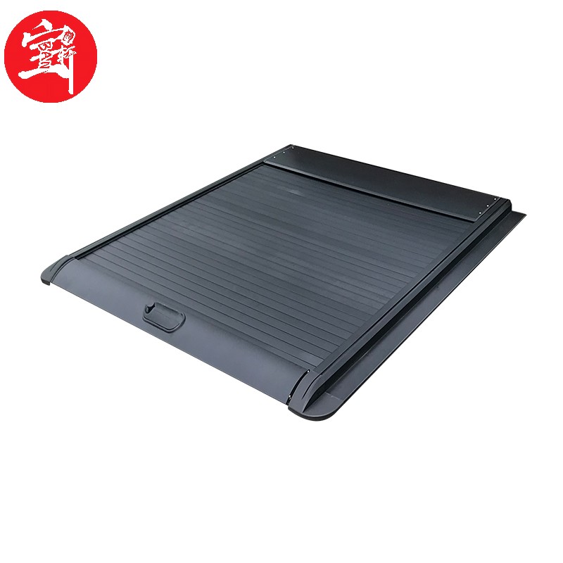 Waterproof Aluminum Pickup Bed Cover with Built-in Drainage Channel for Rainy Days