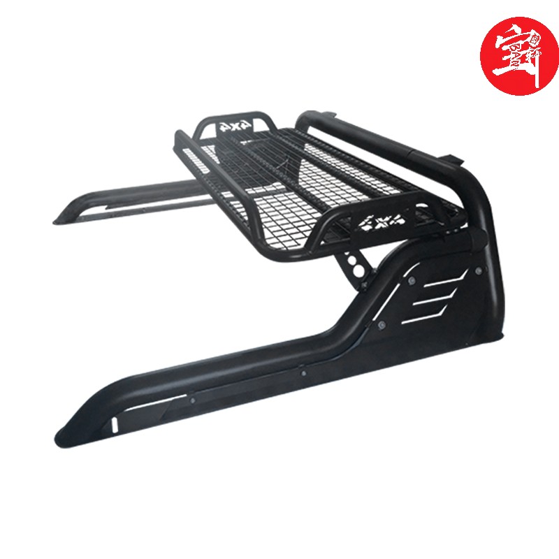 Benz Version Roll Bar for Pickup Trucks, Carbon Steel, Anti-Rollover, Integrated Luggage Rack
