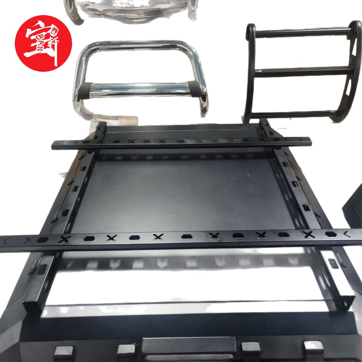 T1 Roof Rack RVO150202A – Standard Steel Frame, Universal Vehicle Roof Cargo Carrier