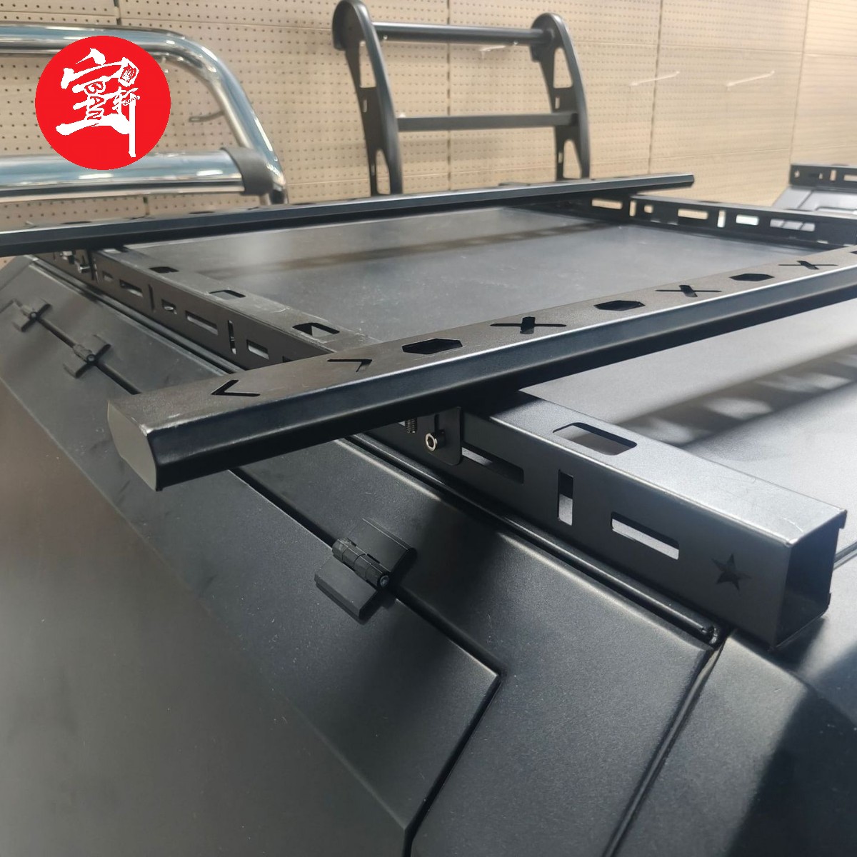 T1 Roof Rack RVO150202A – Standard Steel Frame, Universal Vehicle Roof Cargo Carrier
