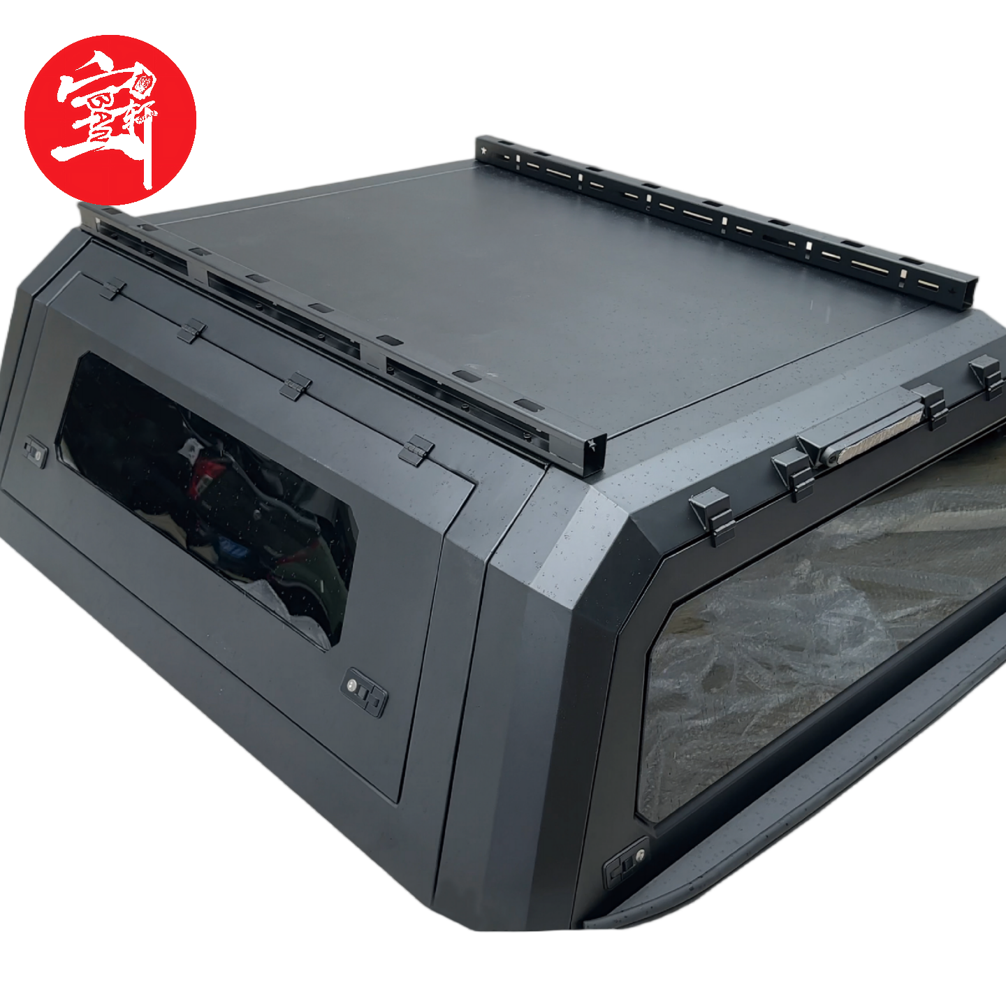Weatherproof Pickup Truck Camper Shell Canopy for Weekend Adventure Travel