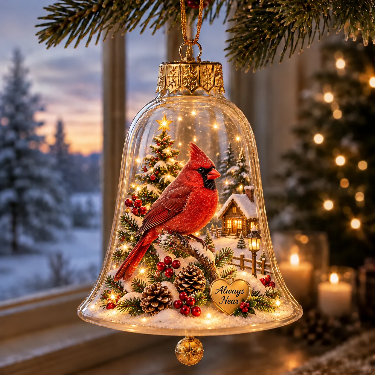 ✨🎄 Leuchtende Weihnachtsdeko mit warmem Licht – festliche Weihnachtswelt fur Tisch, Regal & Fensterbank