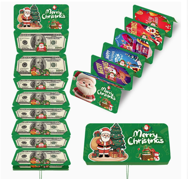 🎅 Last Day70% OFF-🎄 Fold-Out Christmas Money Gift Card