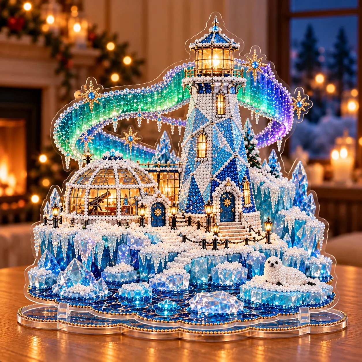 Arctic Aurora Lighthouse design