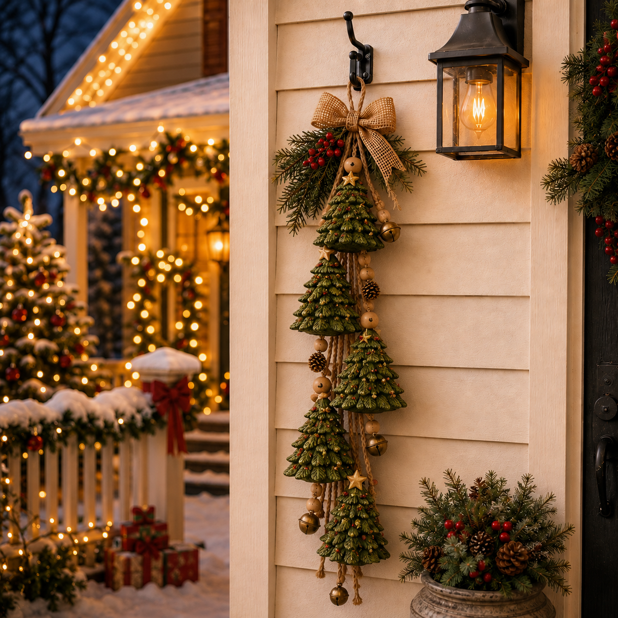 🎄 A Little Christmas Hug Lighted Garland ❤