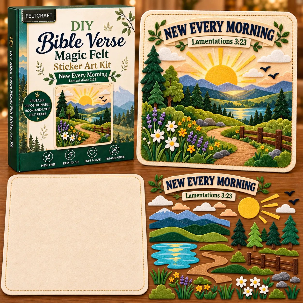 Bible verse art design three