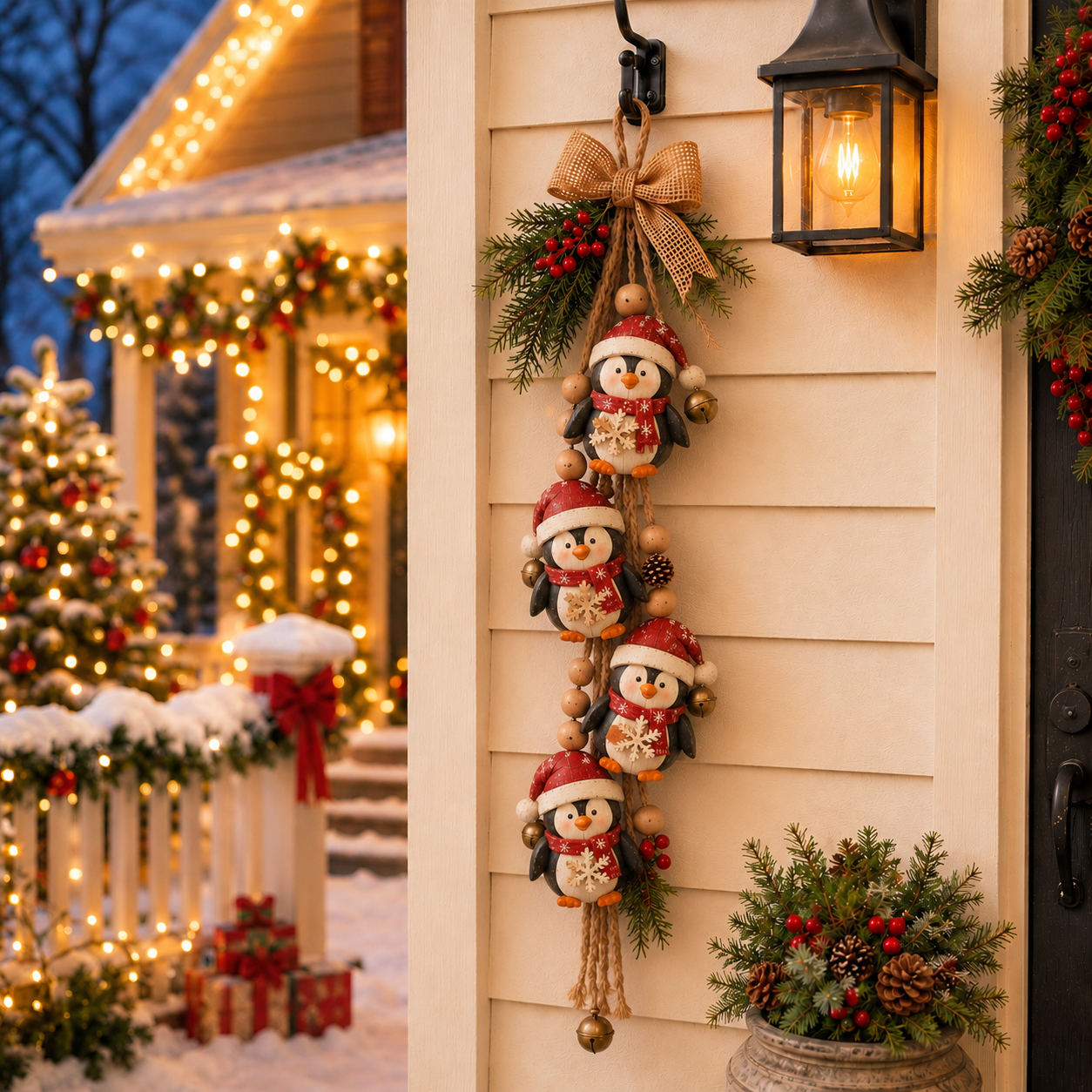 🎄 A Little Christmas Hug Lighted Garland ❤
