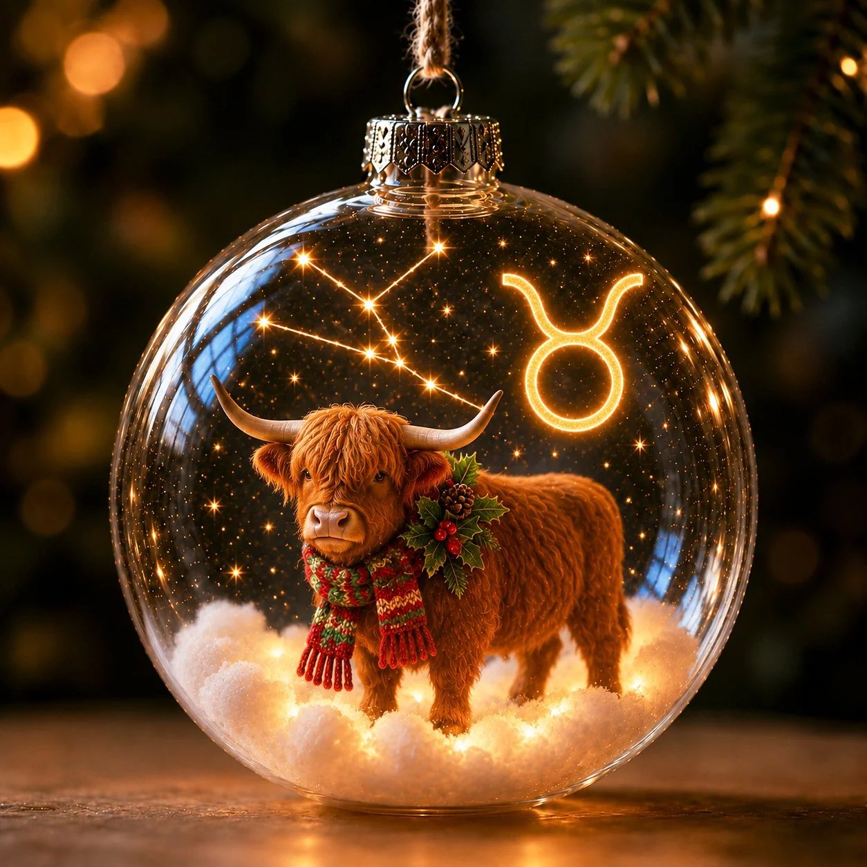 ⏳ Last Day 70% OFF – ✨ Lighted Zodiac Christmas Ornament | 12 Astrology-Inspired Designs with Warm Golden Glow, Constellation Details & Personalized Star Sign Style 🎄