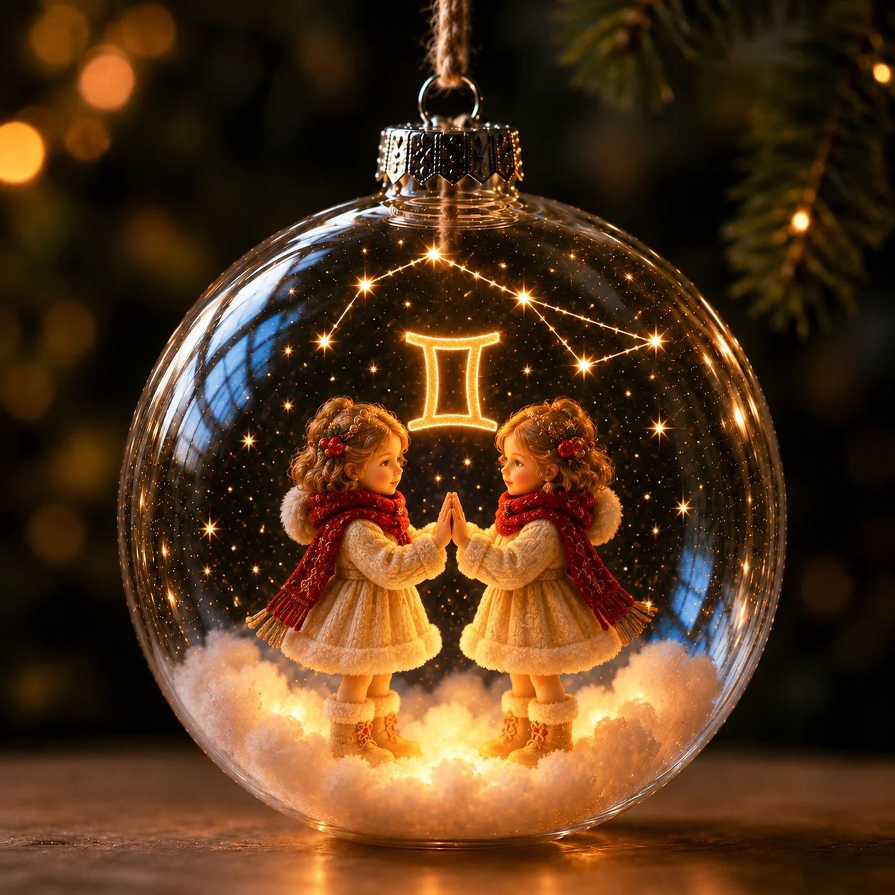 ⏳ Last Day 70% OFF – ✨ Lighted Zodiac Christmas Ornament | 12 Astrology-Inspired Designs with Warm Golden Glow, Constellation Details & Personalized Star Sign Style 🎄